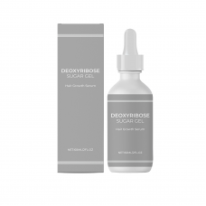Deoxyribose Sugar Gel Hair Growth Serum, 60ml Hair Thickening Natural Ingredients