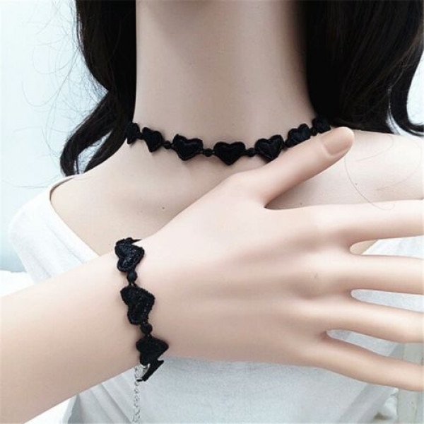 #8032 Vintage Retro Style Women Lady Girl Collars Choker Necklaces & Bracelet #8032 Vintage Retro Style Women Lady Girl Collars Choker Necklaces & Bracelet