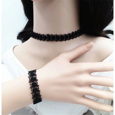 #8034 Vintage Retro Style Women Lady Girl Collars Choker Necklaces & Bracelet