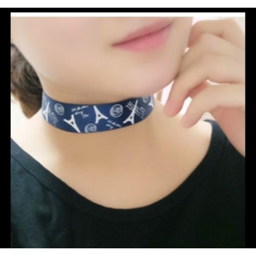 #8055 Fashion Women Vintage Lace Tattoo Choker Necklace