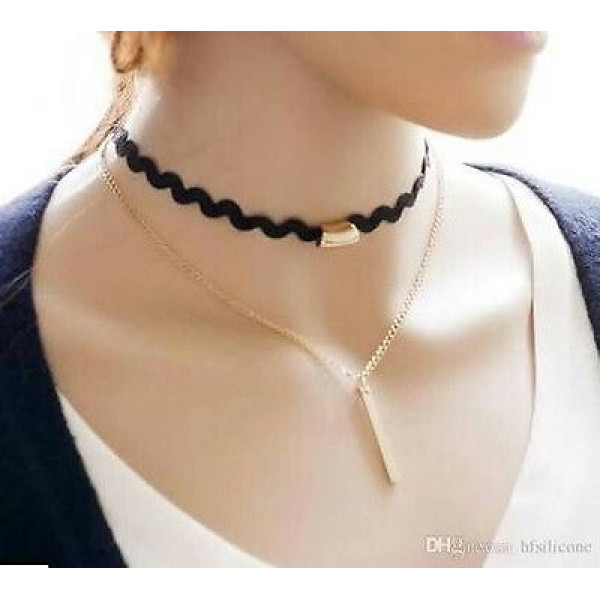 #8058 Fashion Gothic Tattoo Tassel Lace Necklace Pendant Vintage Choker necklace #8058 Fashion Gothic Tattoo Tassel Lace Necklace Pendant Vintage Choker necklace