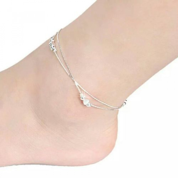#2011 Women Love Ankle Chain Anklet Foot Jewelry Sandal Beach #2011 Women Love Ankle Chain Anklet Foot Jewelry Sandal Beach