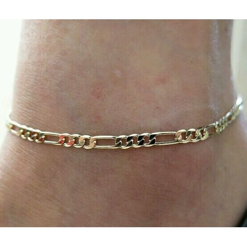 #2013 Fashion Gold Tone Star Double Link Chains Bracelet On Leg Barefoot Anklet