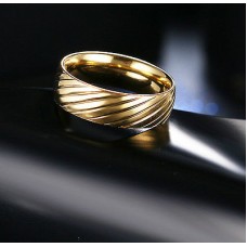 9201 Stainless Steel Rings For Women Surface Twill Fashion Jewelry