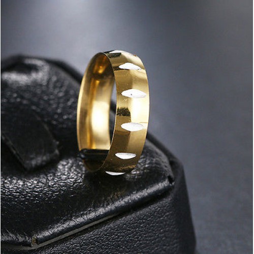 9220 CACANA Stainless Steel Gold Rings For Women Fashion Perfect Small Incision