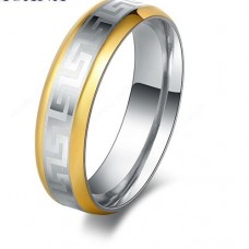 9233 Stainless Steel Ring For Women & man Stainless Steel Surround Pattern ring