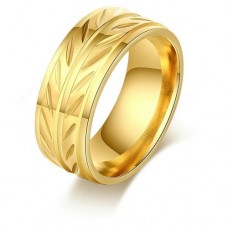 9267 Stainless Steel Rings For Women & Men Gold Plated Fashion Elegant ring