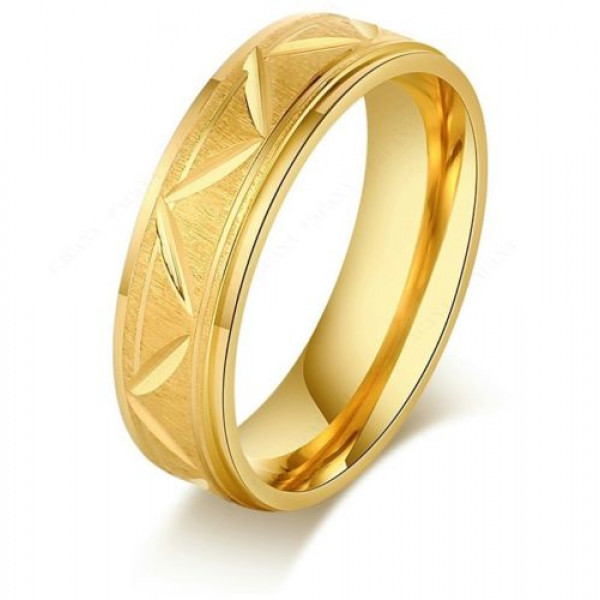 9272 Stainless Steel Ring Women and Men Handsome 18k Gold Plated Fashion ring 9272 Stainless Steel Ring Women and Men Handsome 18k Gold Plated Fashion ring