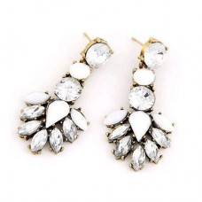#1316    Crystal Stud Vintage jewelry retro earrings for women 2015 new gift Cri