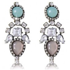 #1317    European and American Big Fashion Bohemian Punk Retro Gem Imitation