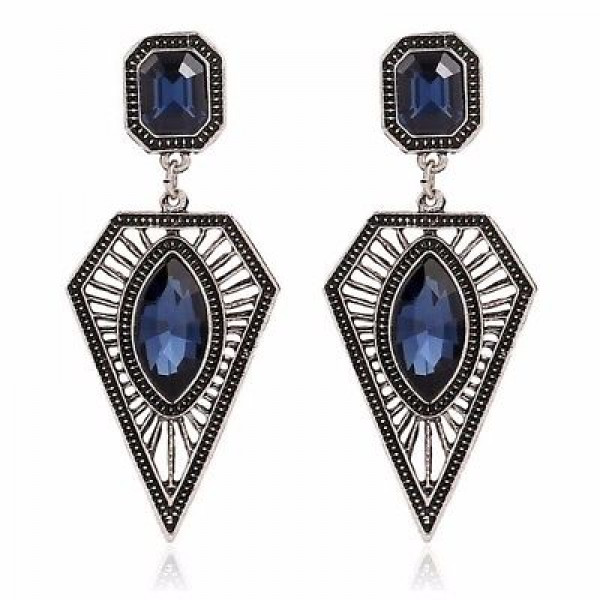 #1326 Temperament Retro Exaggeration Earrings Earrings boucle d'oreille Crystal #1326 Temperament Retro Exaggeration Earrings Earrings boucle d'oreille Crystal