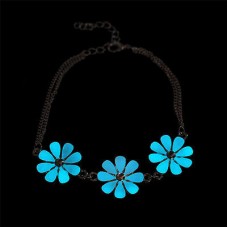 #3062 Floral Women Ladies Night Luminous Jewelry Personality Luminous Bracelet