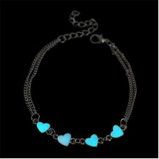 #3065 Heart Women Ladies Night Luminous Jewelry Personality Luminous Bracelet