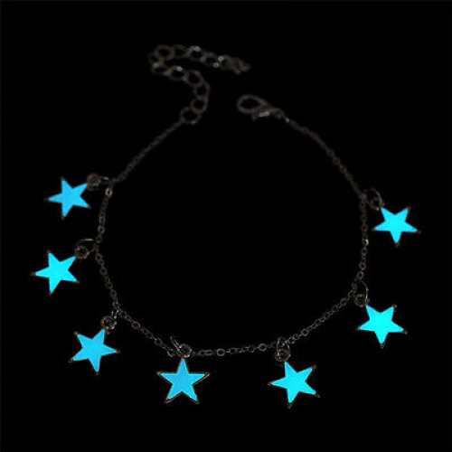 #3069 Star Women Ladies Night Luminous Jewelry Personality Luminous Bracelet