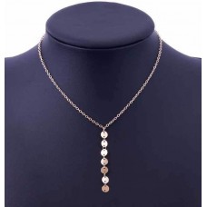 #7096 Simple Dainty Choker Necklace, Chain Choker Necklace Layering Necklace