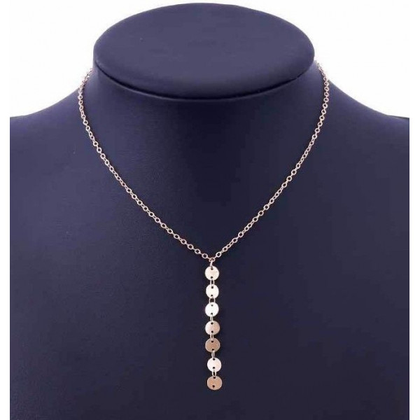 #7096 Simple Dainty Choker Necklace, Chain Choker Necklace Layering Necklace