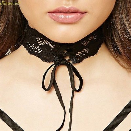 #8066 2017 New Women Punk Choker Necklace Jewelry