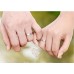 9326 couple Ring silver Color Jewelry for women men Valentine's Day gift love forever