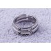 9326 couple Ring silver Color Jewelry for women men Valentine's Day gift love forever