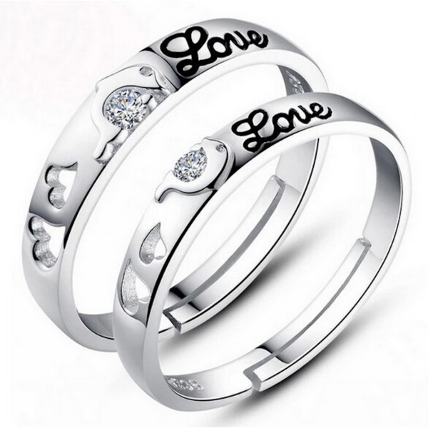 9328 couple Ring for women men Valentine's Luxury silver Color Jewelry gift Spark Promotion Free shippig