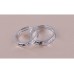 9328 couple Ring for women men Valentine's Luxury silver Color Jewelry gift Spark Promotion Free shippig
