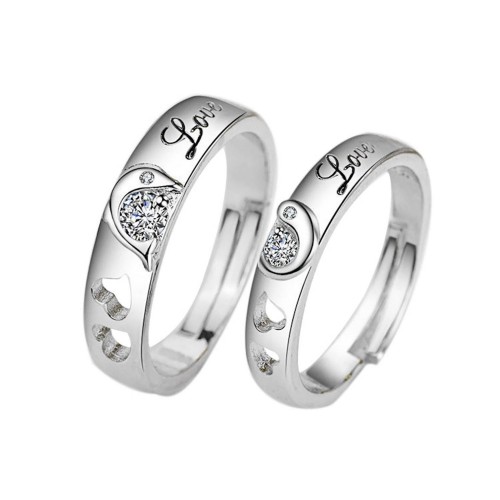 9352 Couple Ring Fashion Romantic Forever Concubine Dolphin Love Couple Men & Women Wedding Ring Jewelry Love Gift