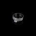 9378 2 pcs Platinum Ring wedding engagement proposal promise ring