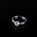 9379 Diamond Studded Titanium ring for girl women party gift proposal valentine wedding engagement