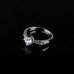 9379 Diamond Studded Titanium ring for girl women party gift proposal valentine wedding engagement