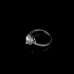 9380 Heart shape love titanium ring girls women wedding engagment 