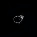 9385 Big Diamond studded daily wear party wedding proposal love Titanium ring