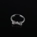 9386 Bow Love knot proposal wedding engagement daily wear ring 