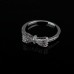 9386 Bow Love knot proposal wedding engagement daily wear ring 