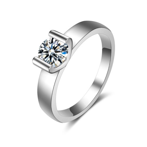 9390 simple elegant party daily wedding engagement love proposal titanium ring