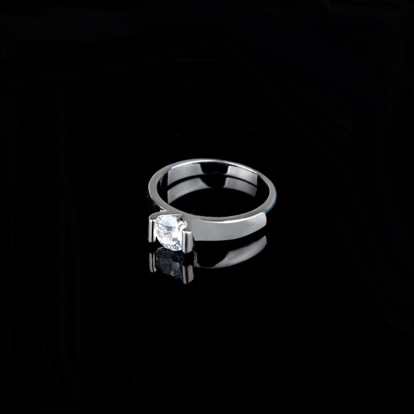 9390 simple elegant party daily wedding engagement love proposal titanium ring