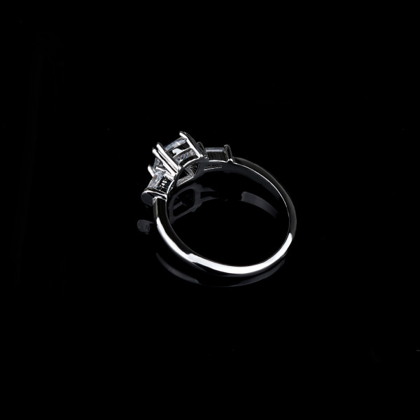 9393 Simple Elegant Daily party wedding engagement girl women Titanium ring