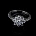 9394 Titanium Plated Sunflower  Party engagement wedding love proposal women girl ring