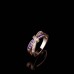 9395 Simple Elegant Cross bow Daily party wedding engagement girl women Titanium ring