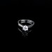9405 Single diamond studded wedding love engagement love Platinum propose girl women partywear