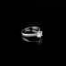 9405 Single diamond studded wedding love engagement love Platinum propose girl women partywear