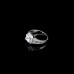 9406 Square diamond studded wedding love engagement love Platinum