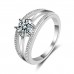9409 Only True Love Couple Ring Women Rhinestone Diamond Wedding Ring 