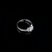 9412 Diamond Studded Titanium ring for girl women party gift proposal valentine wedding engagement