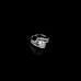 9413 Love You Only With One Heart One Mind Women Crystal Couple Ring Women Noble Wedding Ring