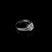 9415 Octa design  Crystal Couple Ring Women Noble Wedding Ring