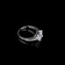 9418 Square Diamond Ring Studded stones girl women party wedding engagement queen ring