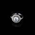 9420 Arrow 4 layer diamond Titatnium plated American diamond girl women wedding gift propose engagement ring