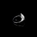 9420 Arrow 4 layer diamond Titatnium plated American diamond girl women wedding gift propose engagement ring