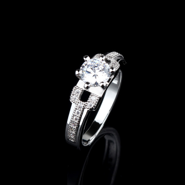 9422 Simple Elegant Daily party wedding engagement girl women Titanium ring