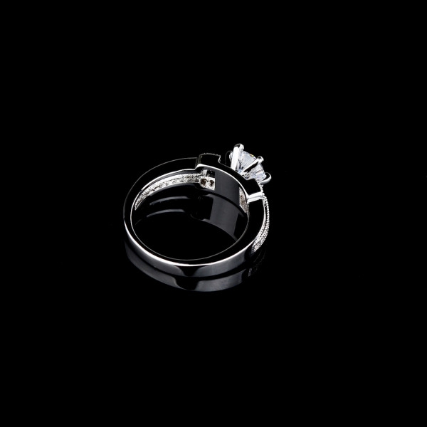 9422 Simple Elegant Daily party wedding engagement girl women Titanium ring